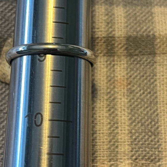 Handcrafted Sterling Silver Ring  8 3/4 - Picture 2 of 2